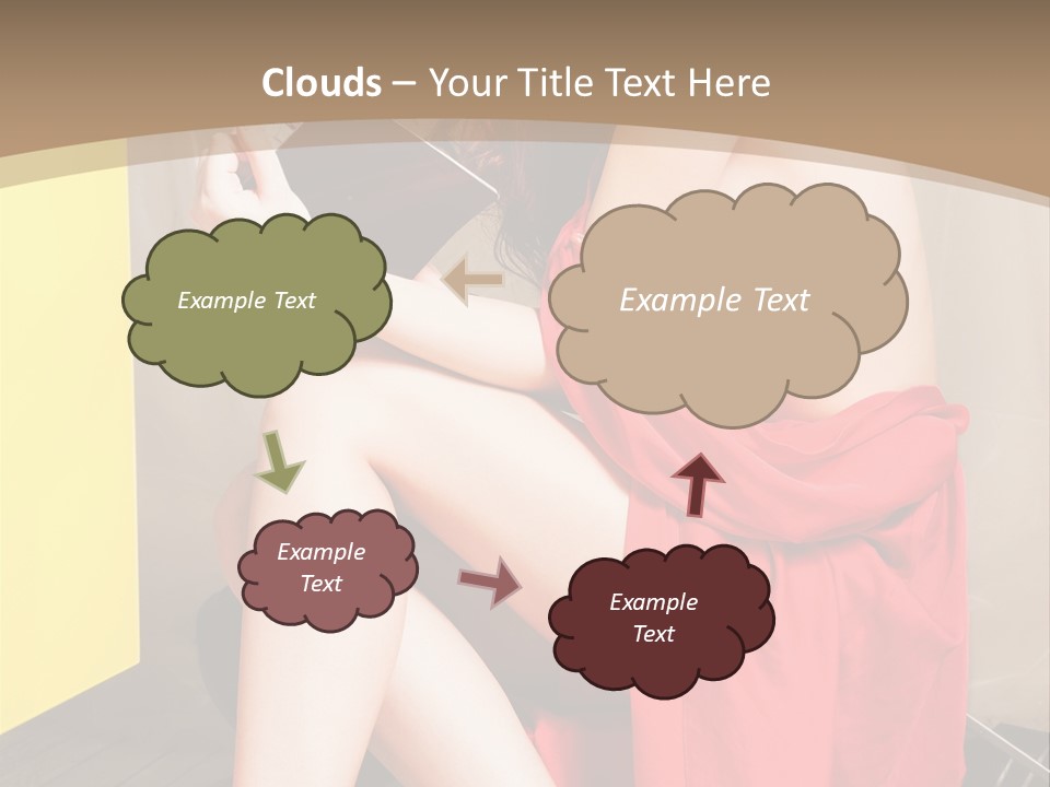 Fashion Provocative Attractive PowerPoint Template