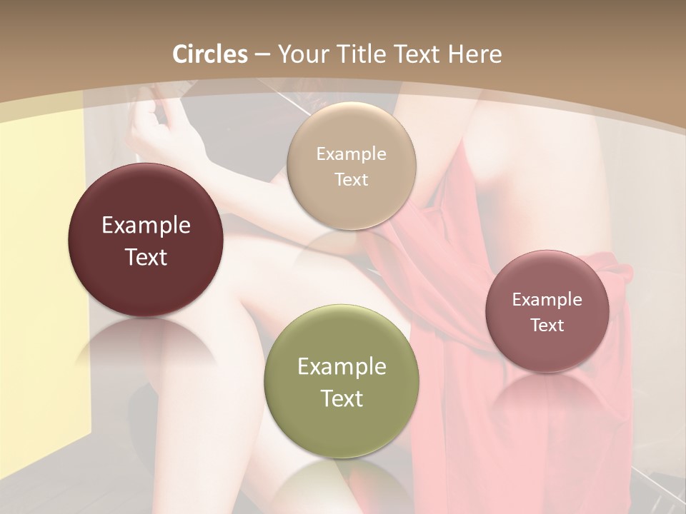 Fashion Provocative Attractive PowerPoint Template