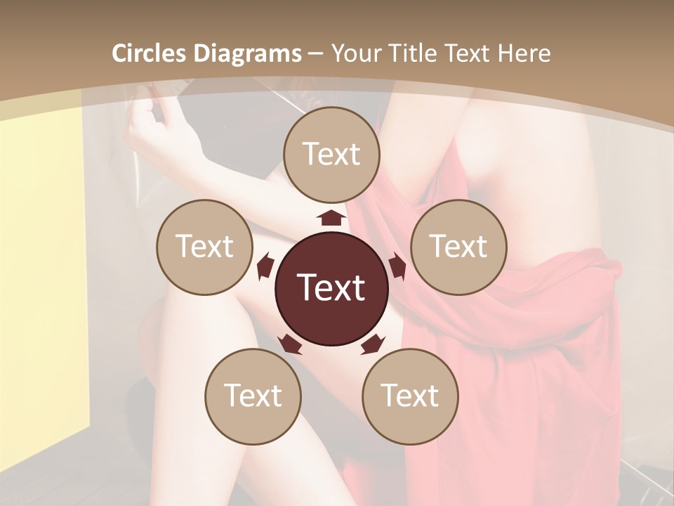 Fashion Provocative Attractive PowerPoint Template