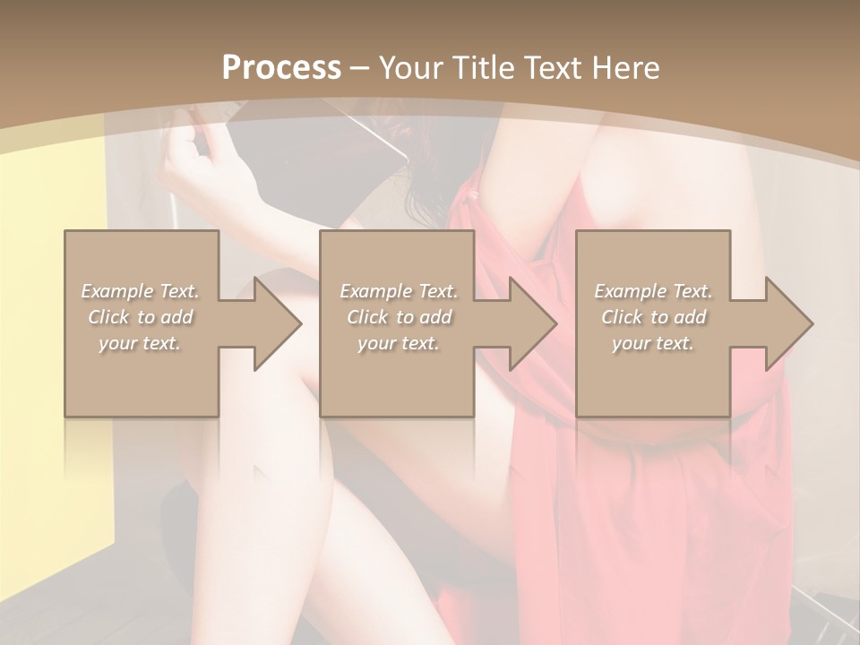 Fashion Provocative Attractive PowerPoint Template
