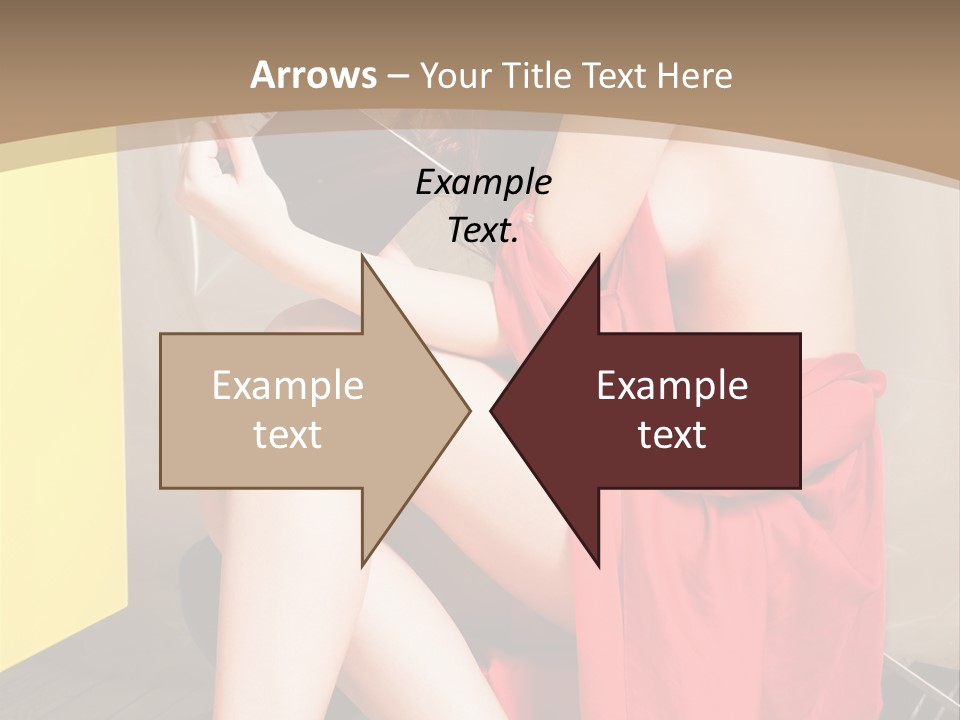 Fashion Provocative Attractive PowerPoint Template