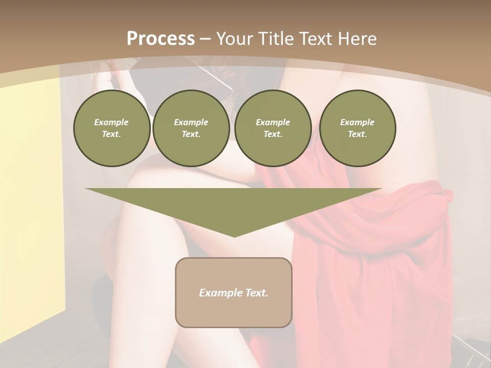 Fashion Provocative Attractive PowerPoint Template