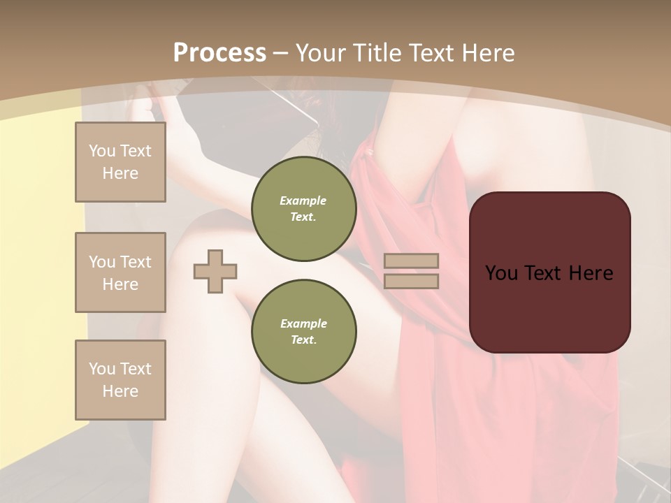 Fashion Provocative Attractive PowerPoint Template