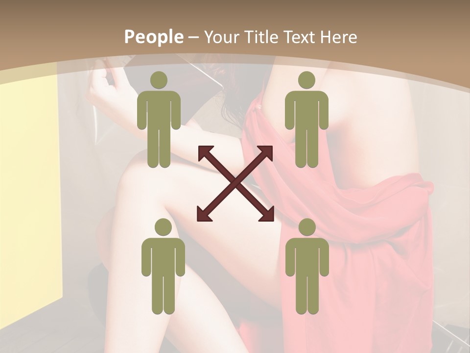 Fashion Provocative Attractive PowerPoint Template