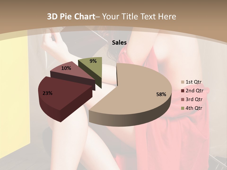 Fashion Provocative Attractive PowerPoint Template