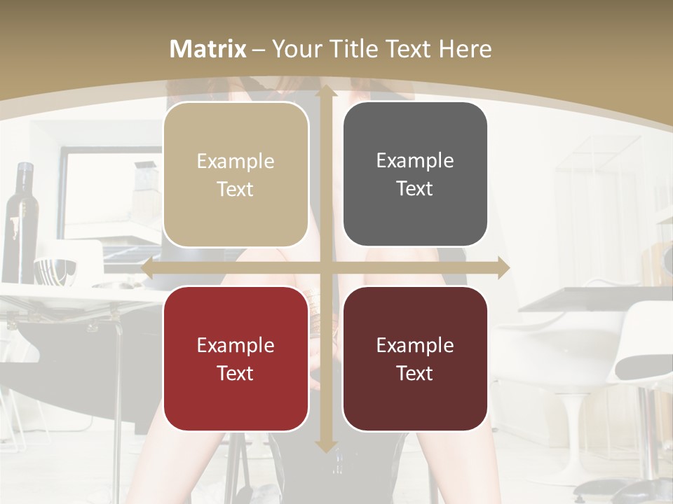 Legs Indoor Fashion PowerPoint Template