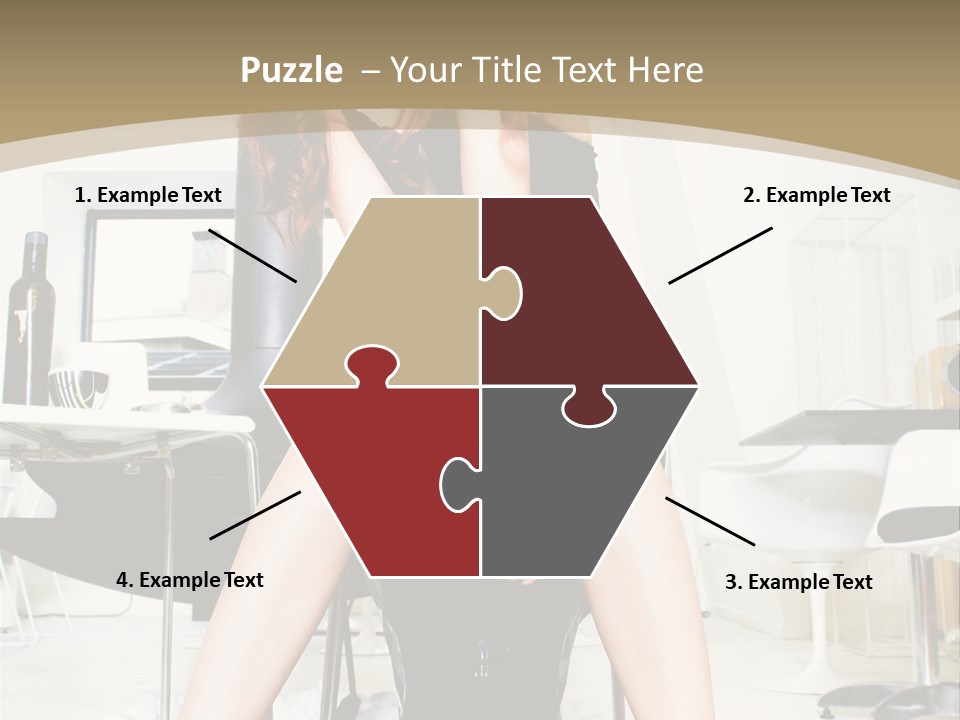 Legs Indoor Fashion PowerPoint Template