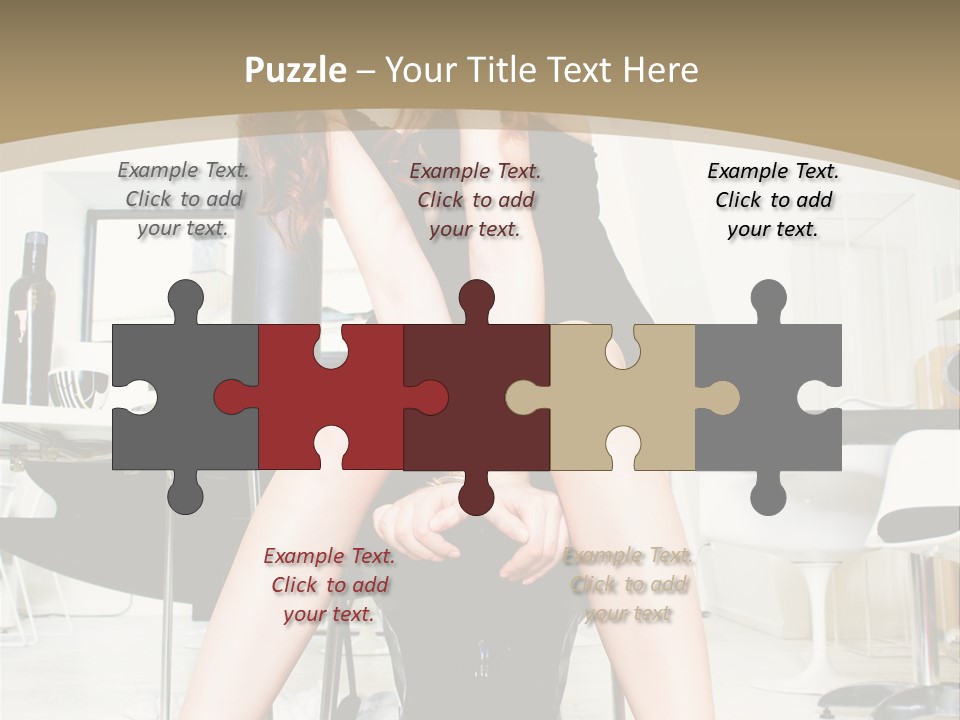 Legs Indoor Fashion PowerPoint Template