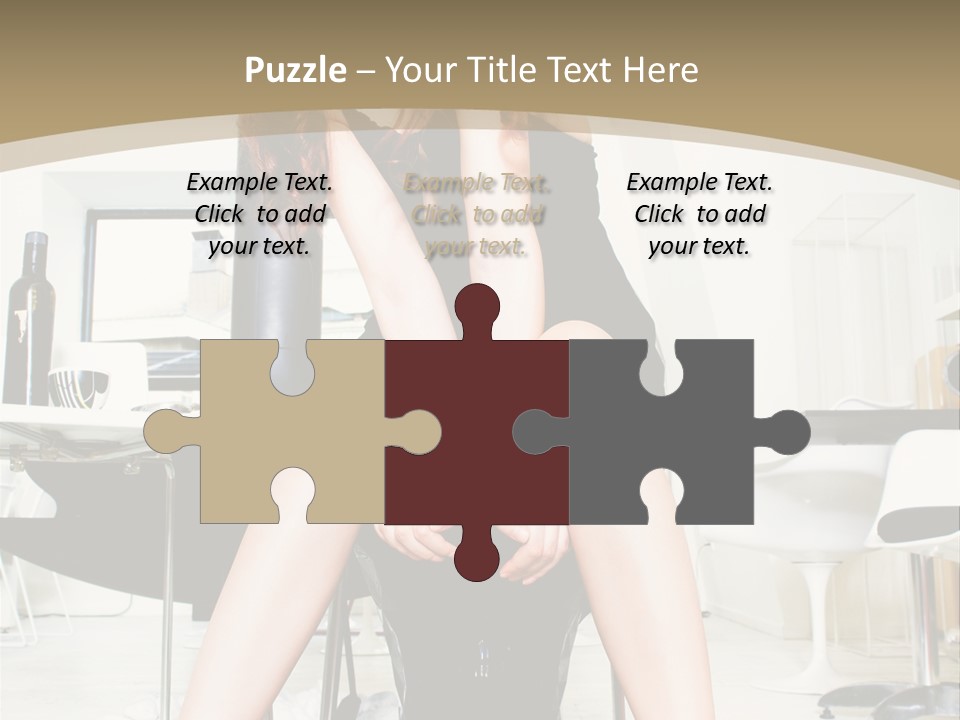 Legs Indoor Fashion PowerPoint Template