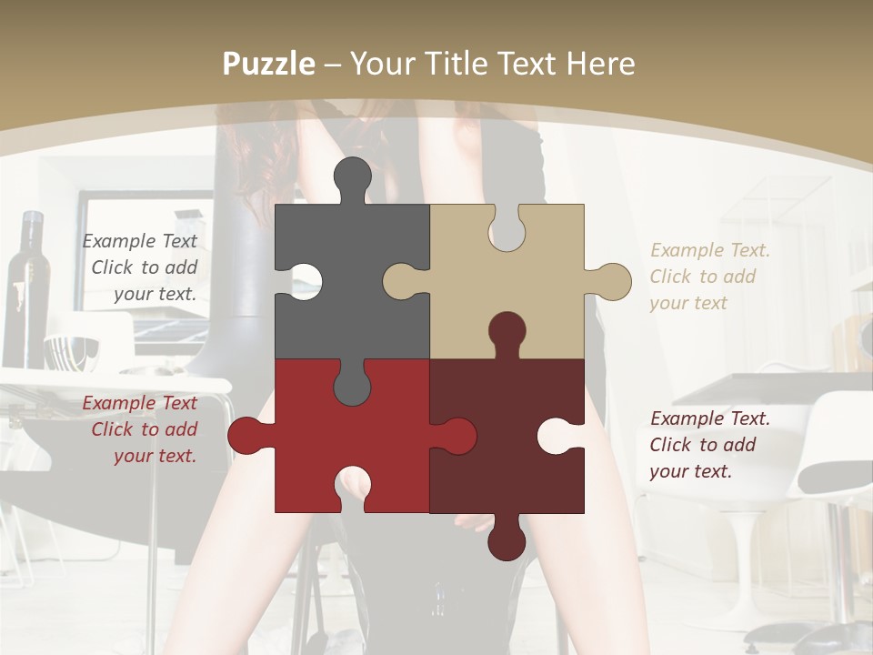 Legs Indoor Fashion PowerPoint Template