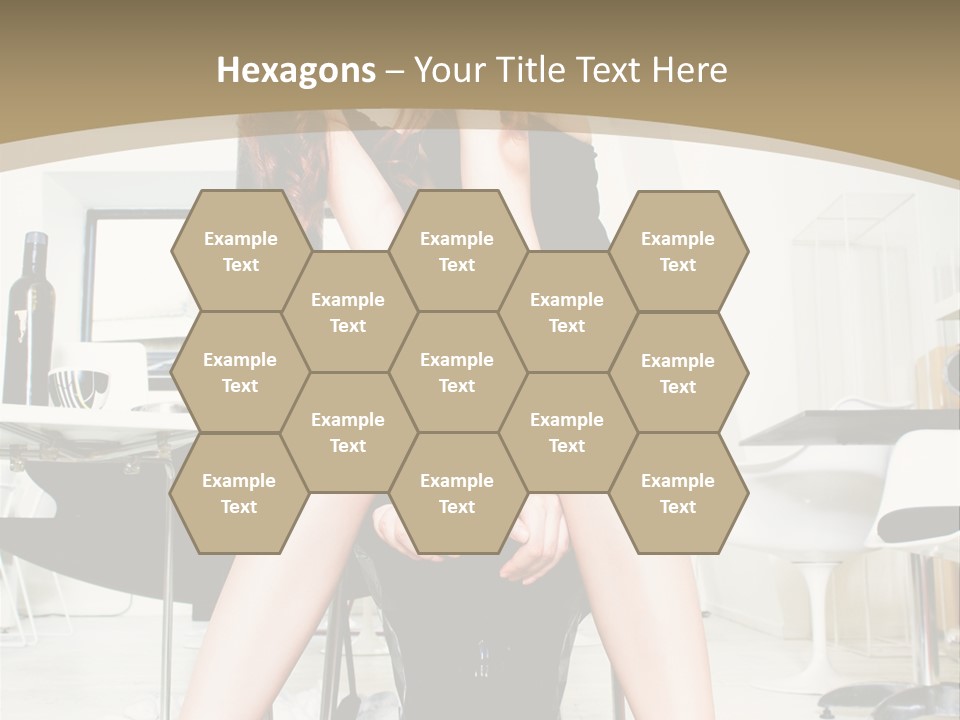 Legs Indoor Fashion PowerPoint Template