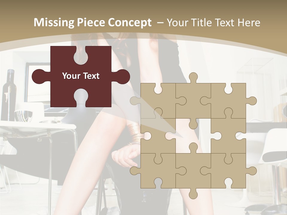 Legs Indoor Fashion PowerPoint Template