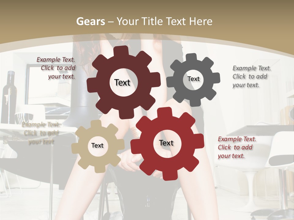 Legs Indoor Fashion PowerPoint Template