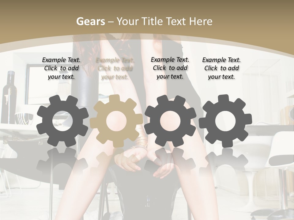 Legs Indoor Fashion PowerPoint Template