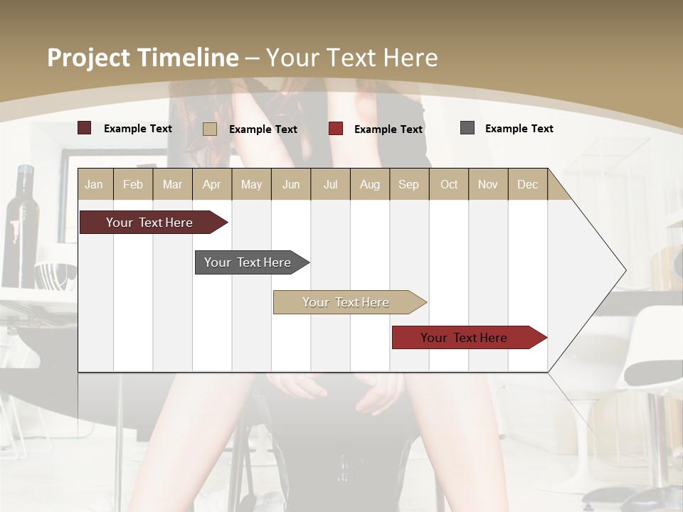 Legs Indoor Fashion PowerPoint Template