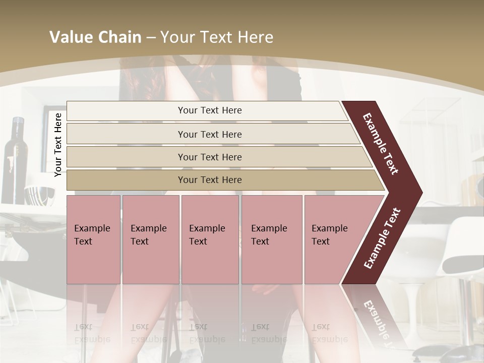 Legs Indoor Fashion PowerPoint Template