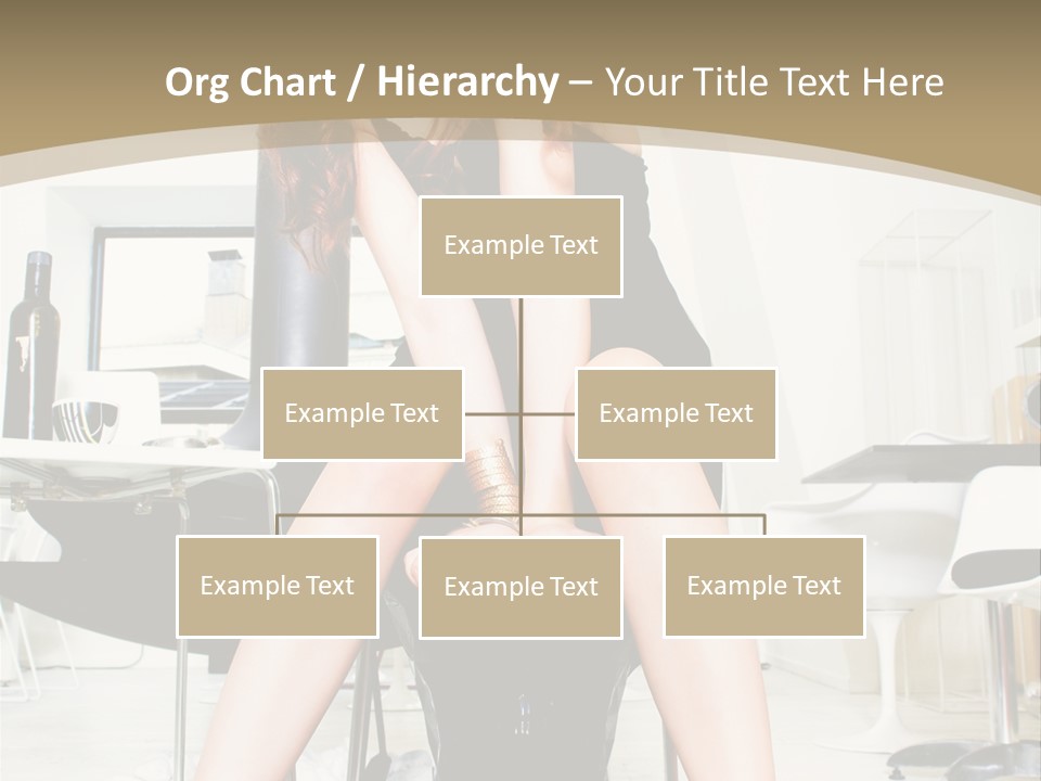 Legs Indoor Fashion PowerPoint Template