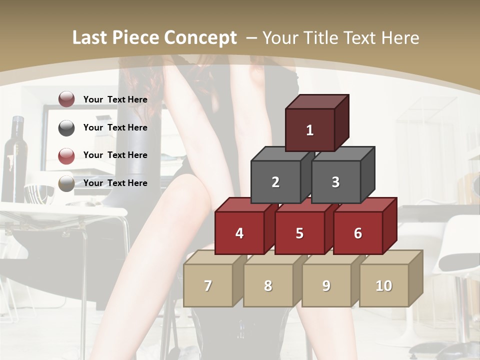 Legs Indoor Fashion PowerPoint Template