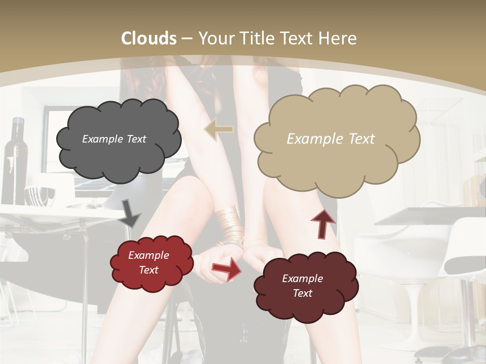 Legs Indoor Fashion PowerPoint Template