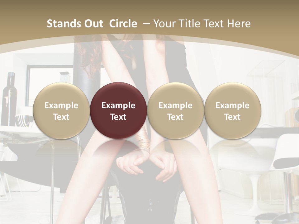 Legs Indoor Fashion PowerPoint Template