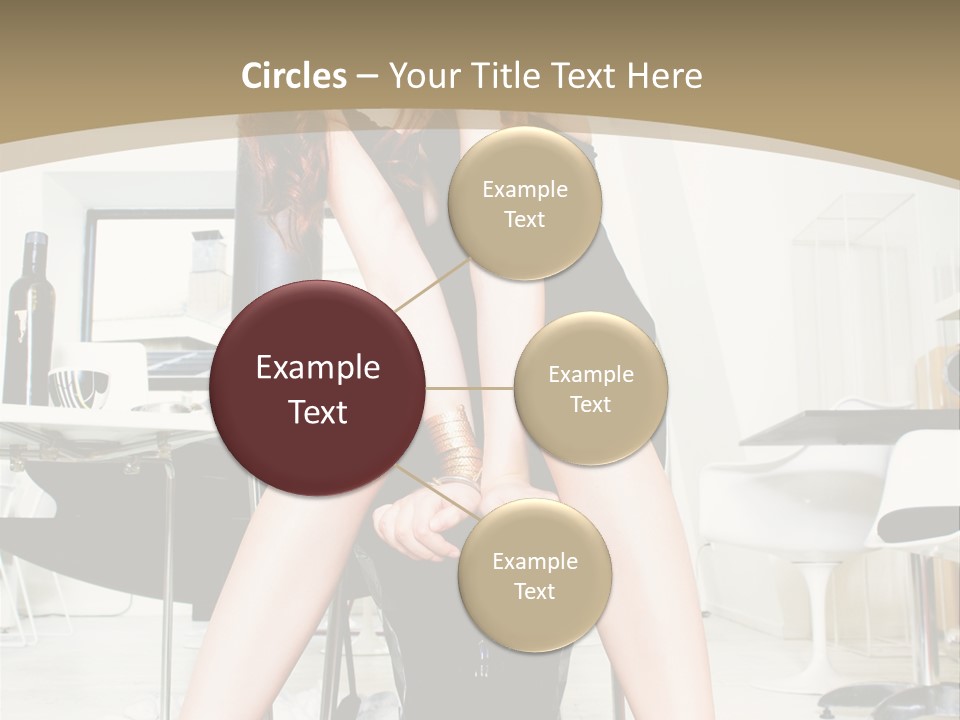 Legs Indoor Fashion PowerPoint Template