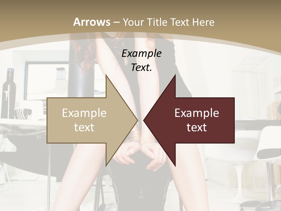 Legs Indoor Fashion PowerPoint Template