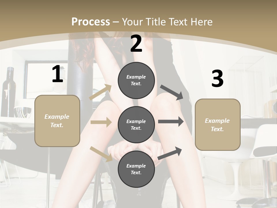 Legs Indoor Fashion PowerPoint Template