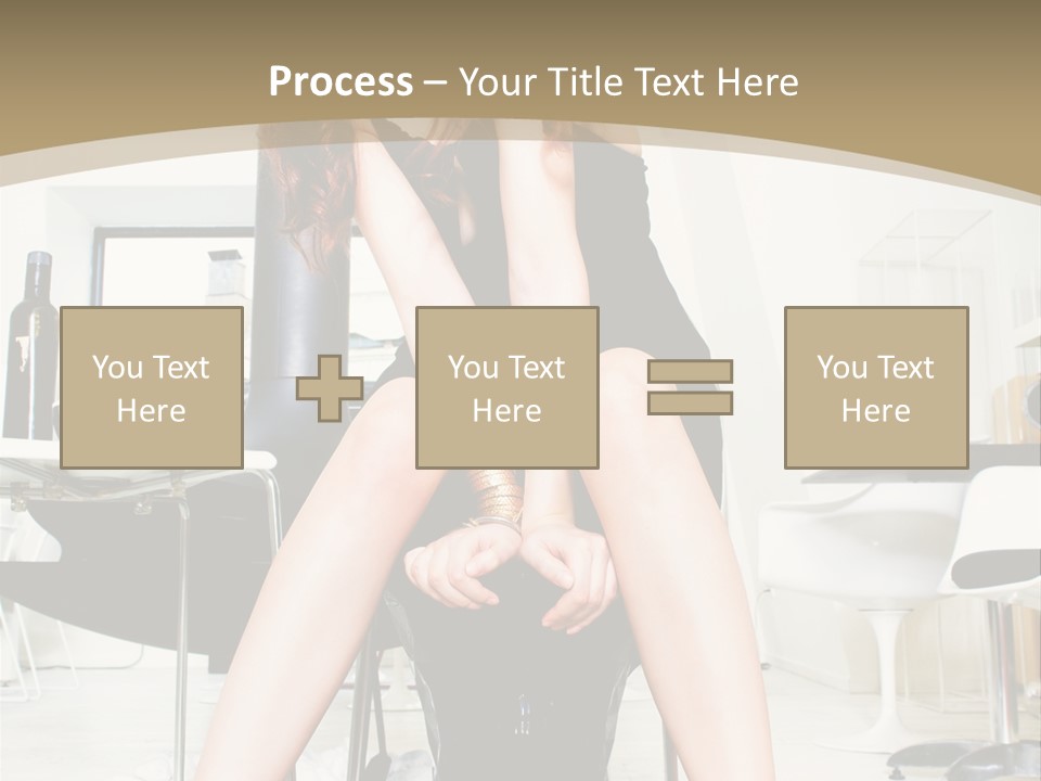 Legs Indoor Fashion PowerPoint Template