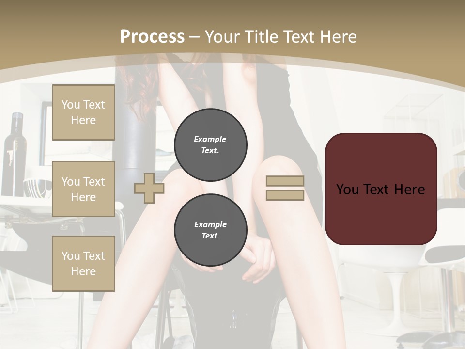 Legs Indoor Fashion PowerPoint Template