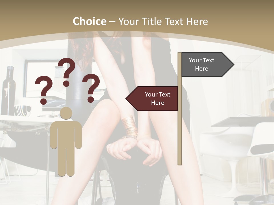 Legs Indoor Fashion PowerPoint Template