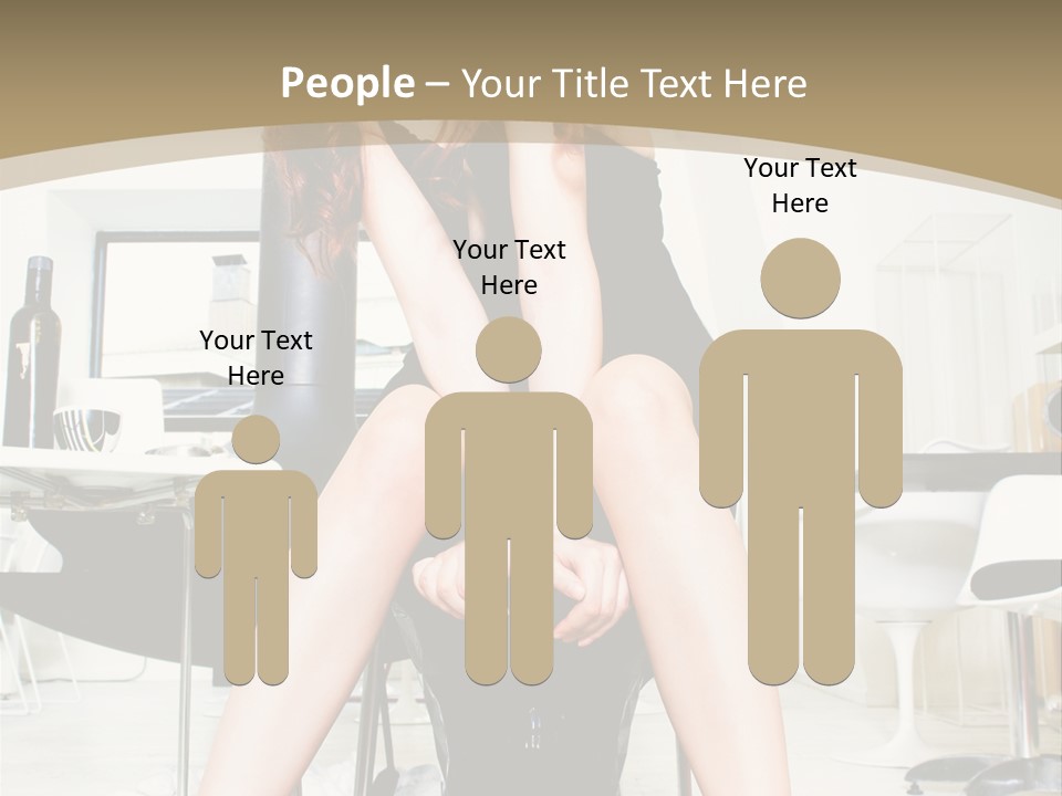 Legs Indoor Fashion PowerPoint Template