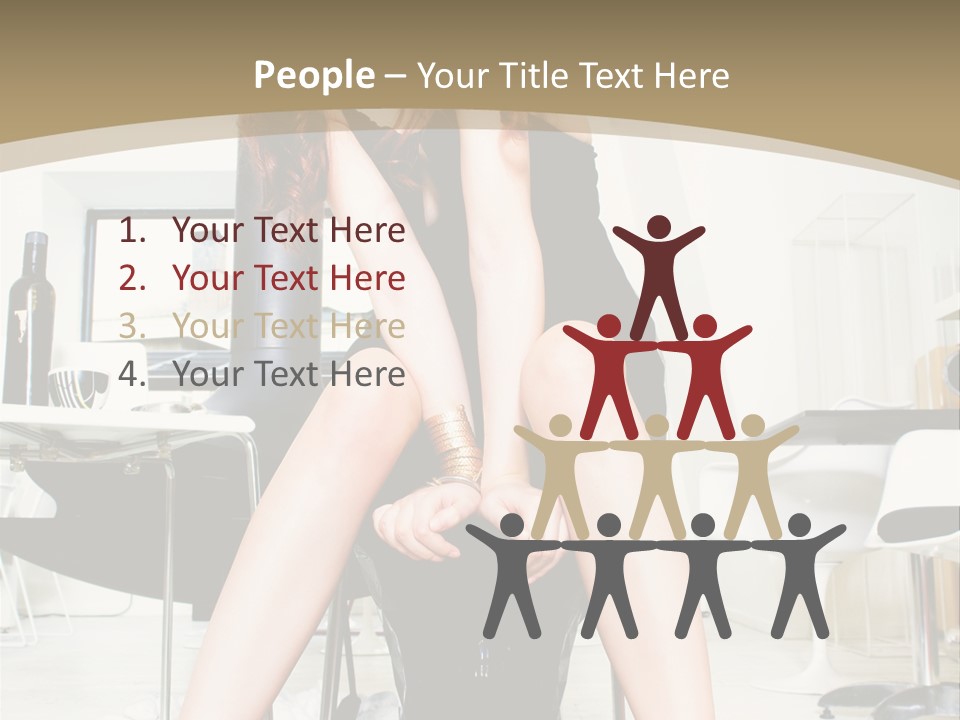 Legs Indoor Fashion PowerPoint Template