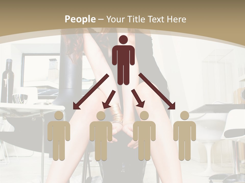 Legs Indoor Fashion PowerPoint Template