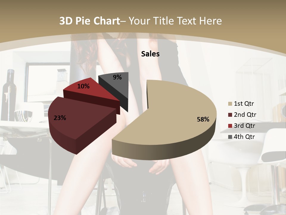 Legs Indoor Fashion PowerPoint Template