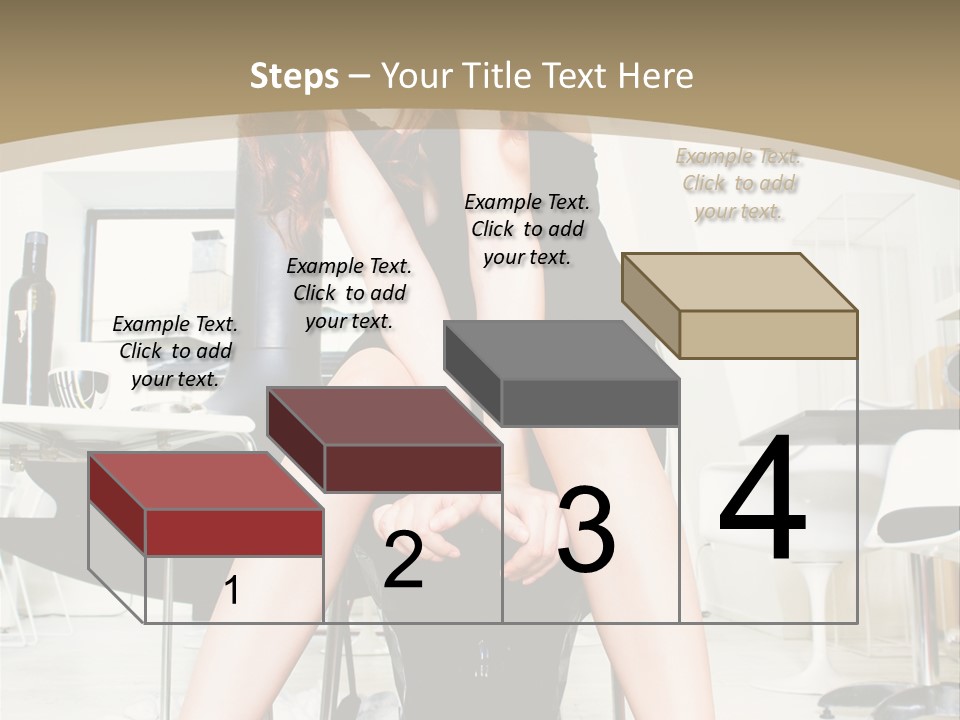 Legs Indoor Fashion PowerPoint Template