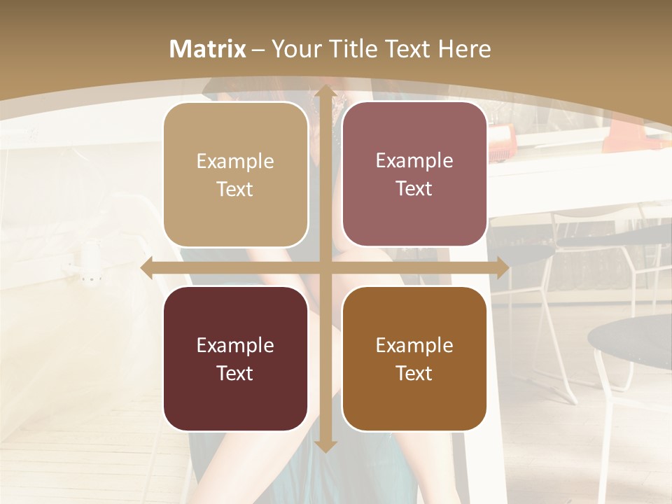 Vogue Table Fashion PowerPoint Template