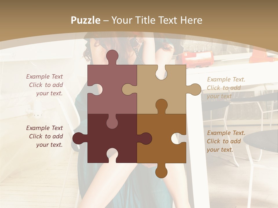 Vogue Table Fashion PowerPoint Template