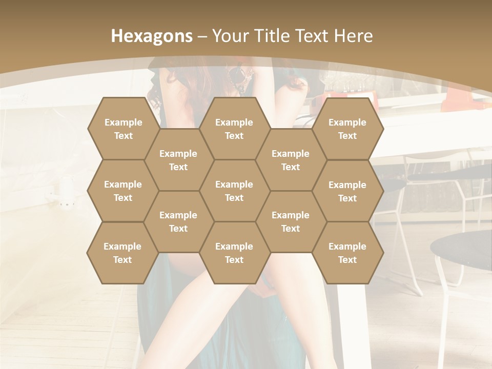 Vogue Table Fashion PowerPoint Template