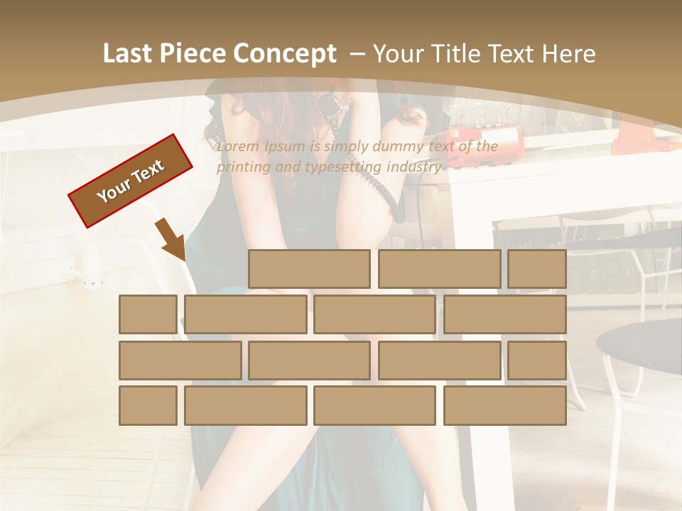 Vogue Table Fashion PowerPoint Template