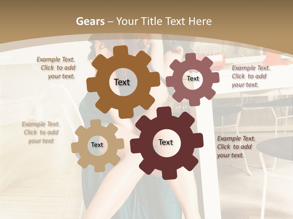 Vogue Table Fashion PowerPoint Template