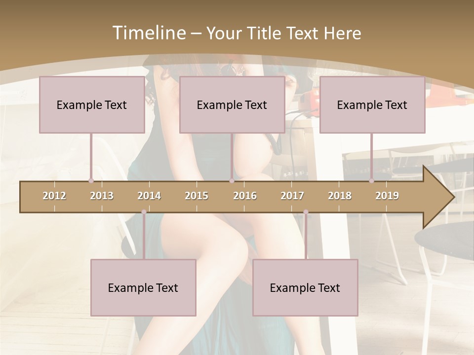 Vogue Table Fashion PowerPoint Template