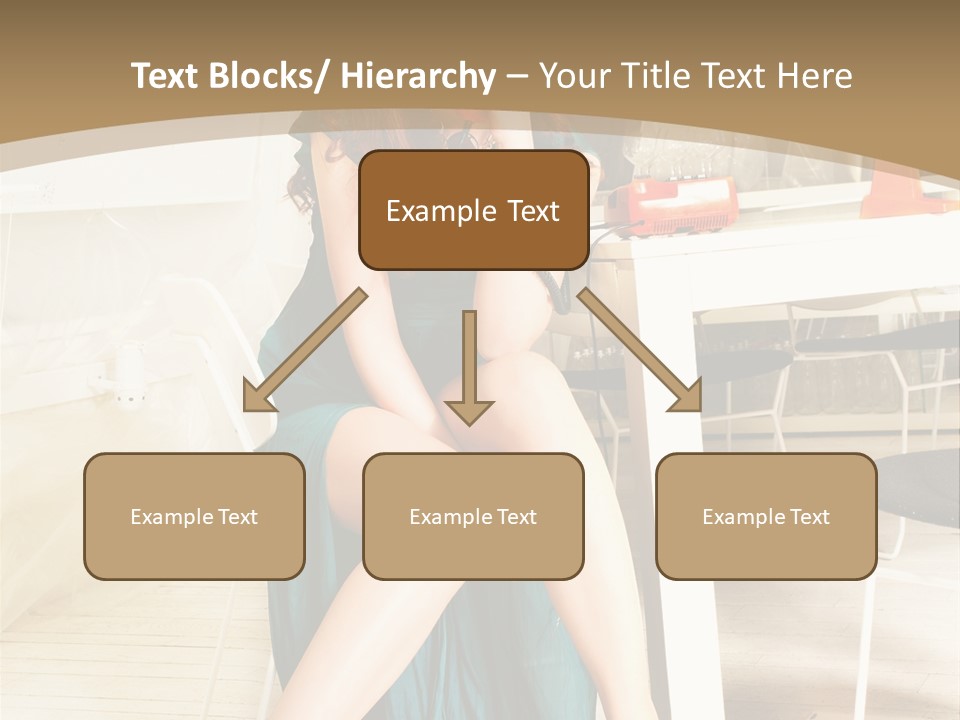 Vogue Table Fashion PowerPoint Template
