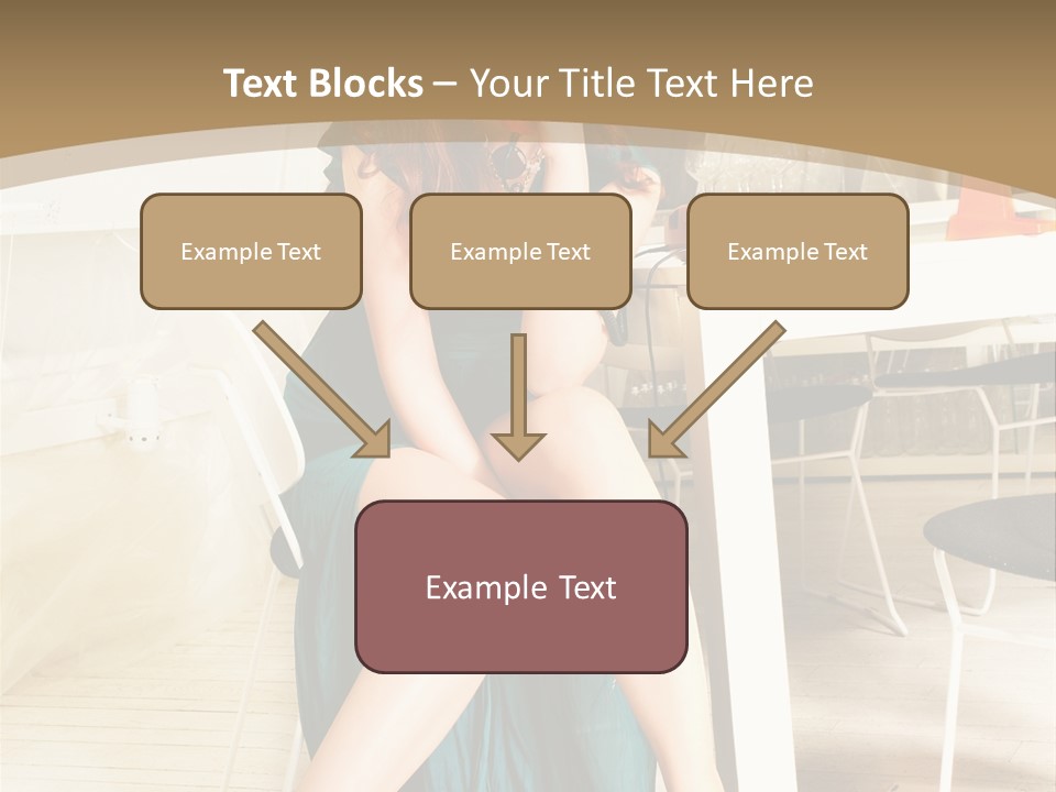 Vogue Table Fashion PowerPoint Template