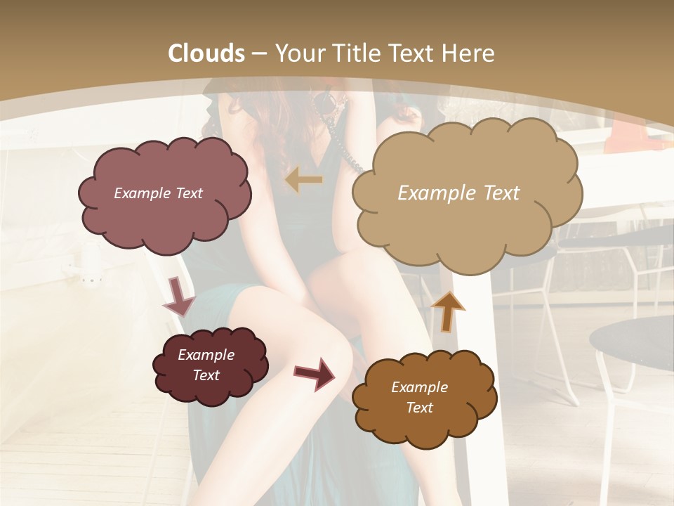 Vogue Table Fashion PowerPoint Template