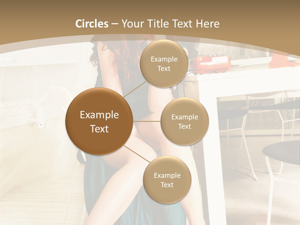 Vogue Table Fashion PowerPoint Template