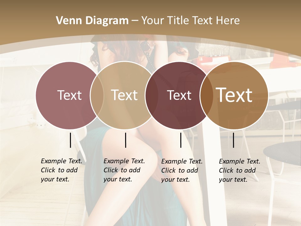 Vogue Table Fashion PowerPoint Template