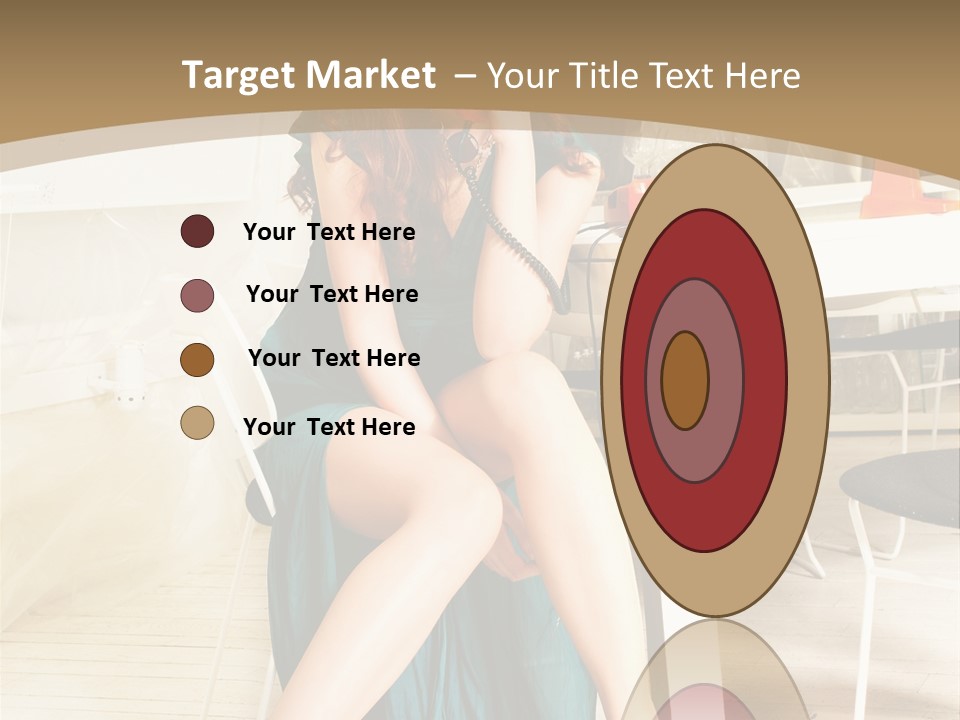 Vogue Table Fashion PowerPoint Template