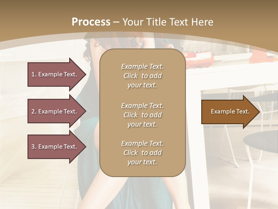 Vogue Table Fashion PowerPoint Template