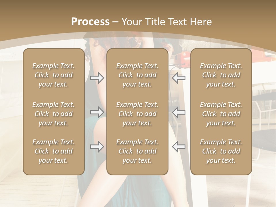 Vogue Table Fashion PowerPoint Template