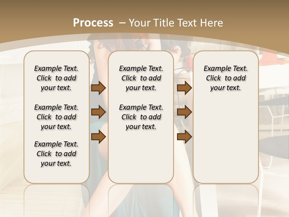 Vogue Table Fashion PowerPoint Template